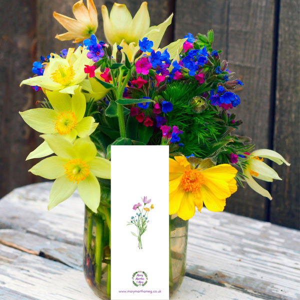 Wildflower Bookmark: Make Disciples | Matthew 28:19