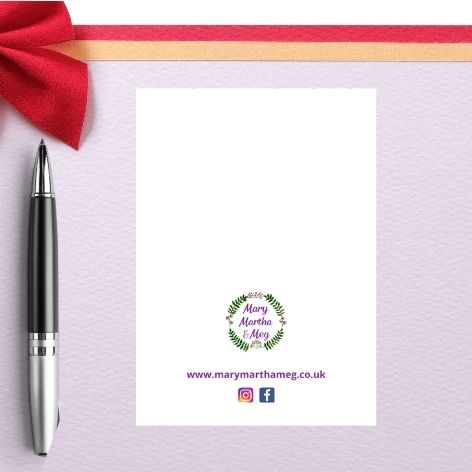 'Rwy'n dy garu di' Welsh Greeting Card