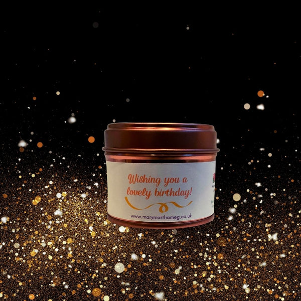 Personalised Happy Birthday Candle