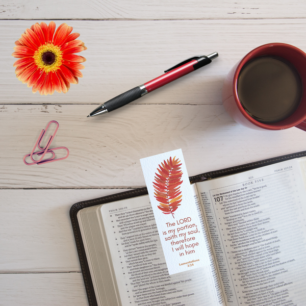 Feather Bookmarks - Pack of 5