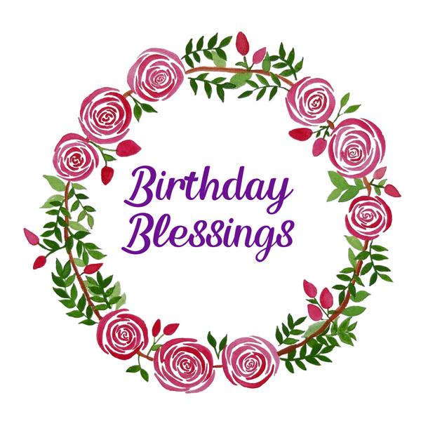 Birthday Blessings Card