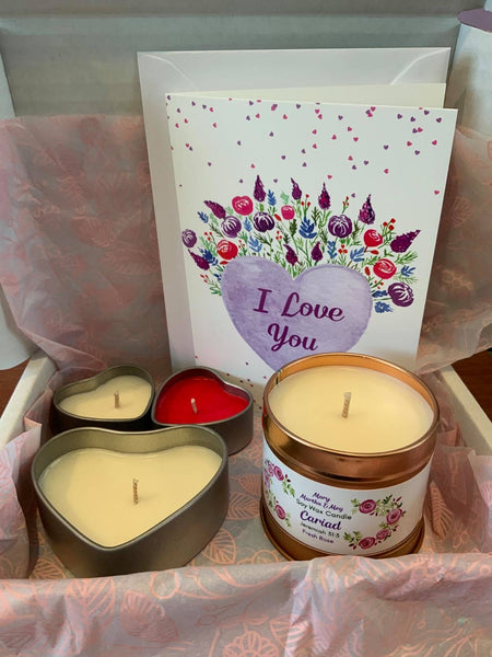 Cariad Candle Gift Box