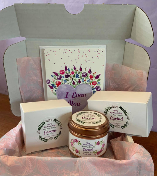 Cariad Candle Gift Box