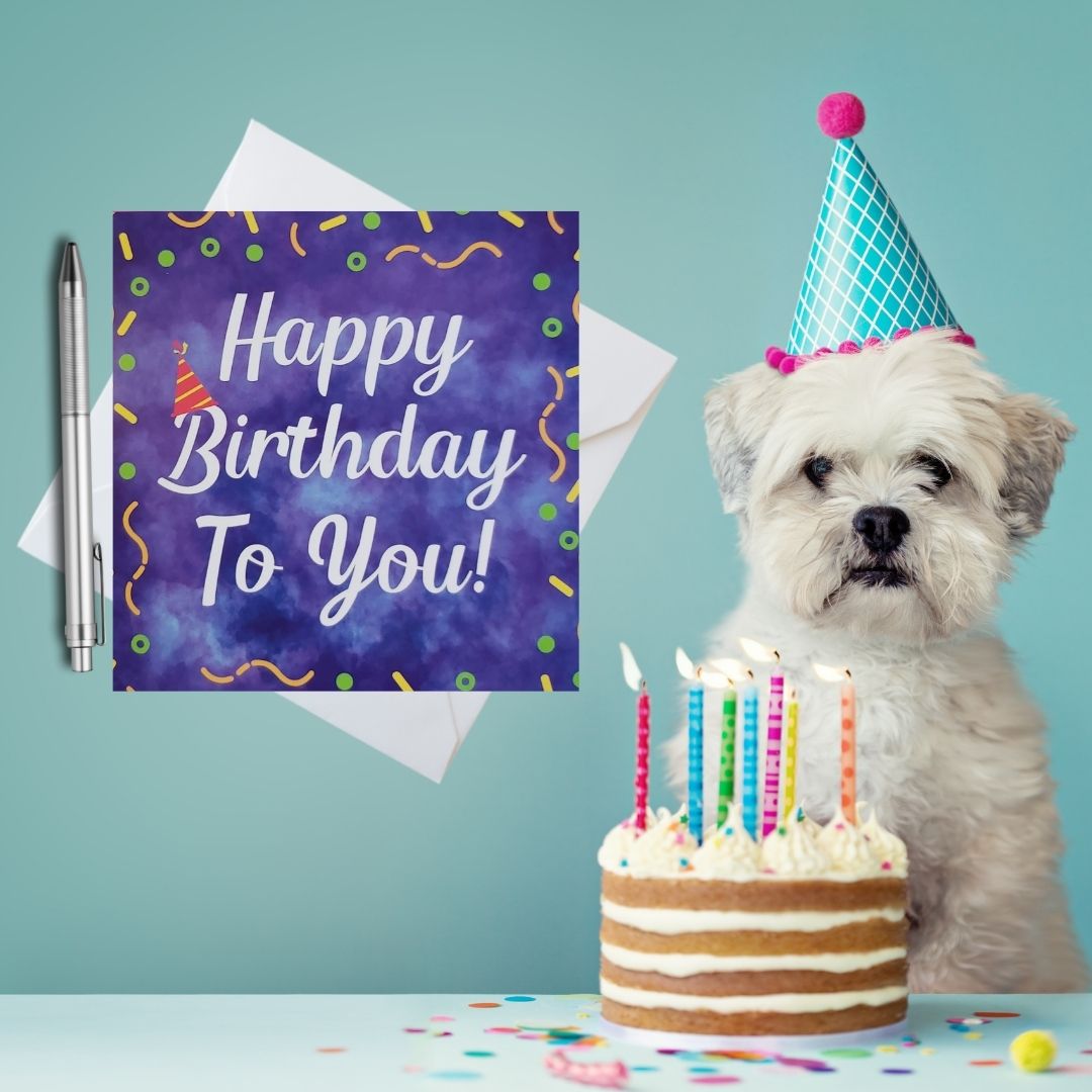 Happy birthday to you sales puppy