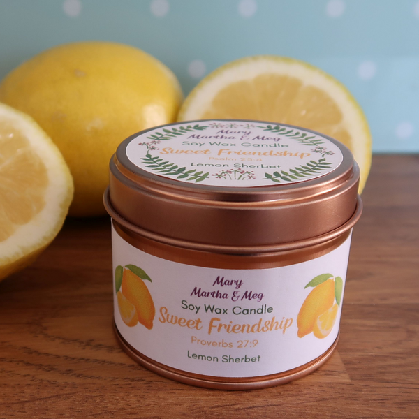 'Sweet Friendship' Soy Wax Candle