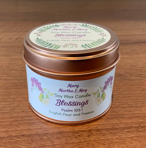 Blessings Soy Wax Candle