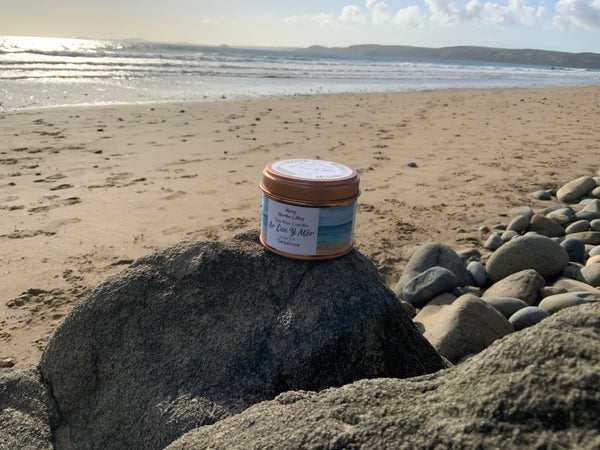 Ar Lan Y Môr Natural Wax Scented Candle | Seashore Fragrance