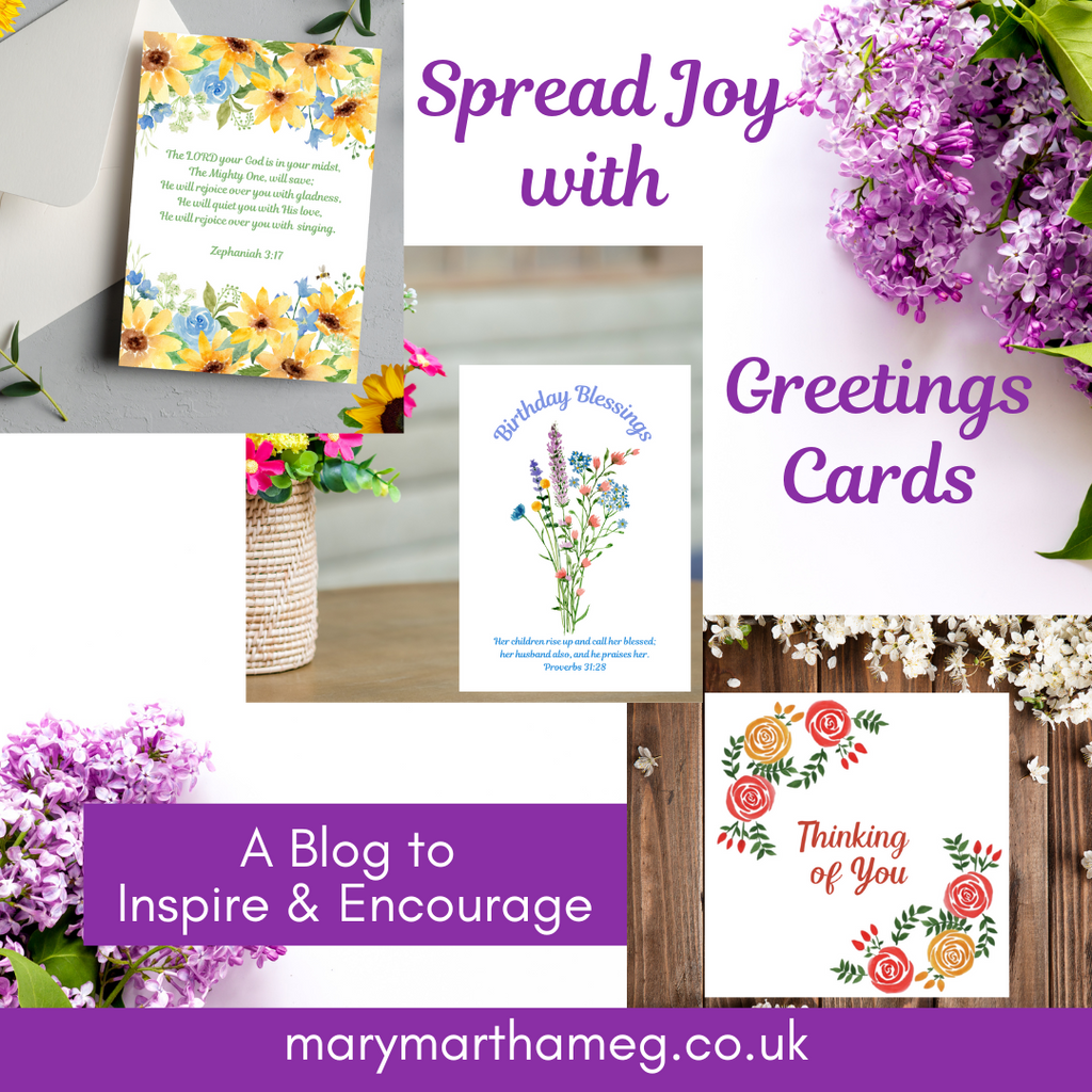 Spread Joy with Greetings Cards - Blog to Inspire and Encourage