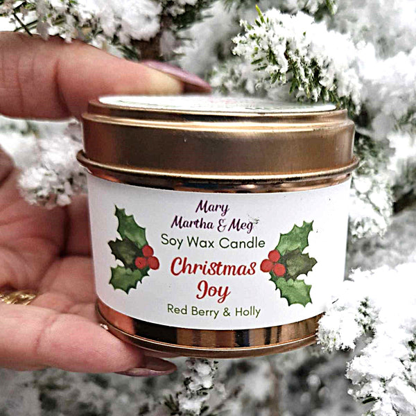 'Christmas Joy' Soy Wax Candle