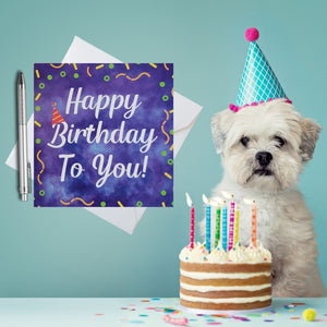 Happy Birthday To You! Doodle Card