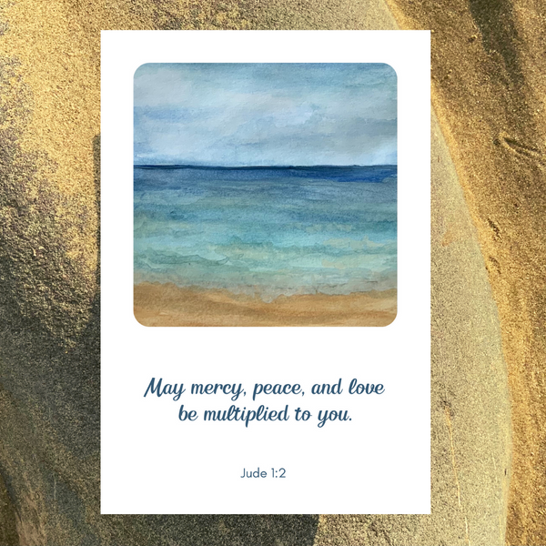 Seashore Greeting Cards - Pack of 6