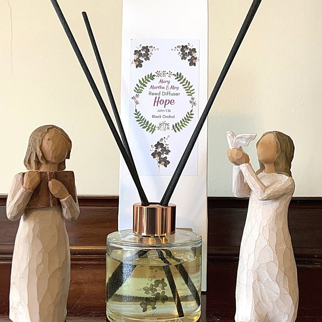 Hope | Black Orchid fragrance | Reed Diffuser | marymarthameg.co.uk ...
