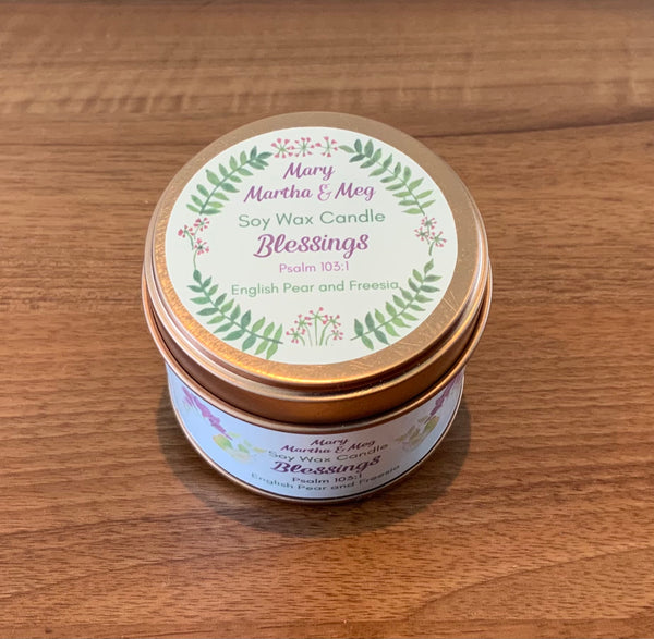 Blessings Soy Wax Candle